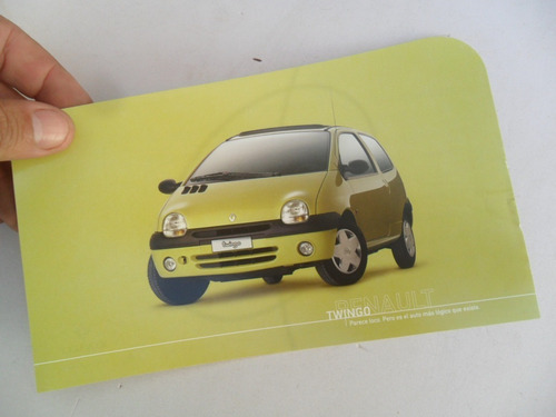 Folleto Antiguo Renault Twingo Original No Manual Catalogo