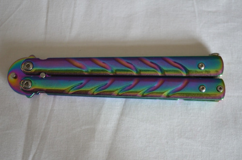 Navaja Mariposa Plegable Balisong Filo Trucos Exclusivo