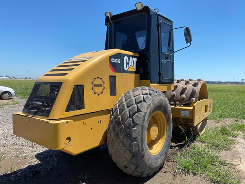 Vibrocompactador Caterpillar Cs533e Pata De Cabra - Liso