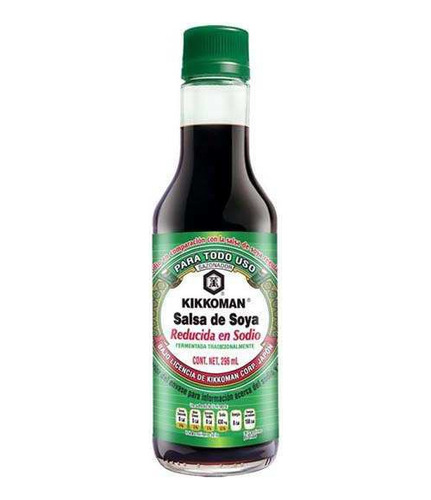 Salsa De Soya Light Kikkoman 296 Ml Baja En Sodio