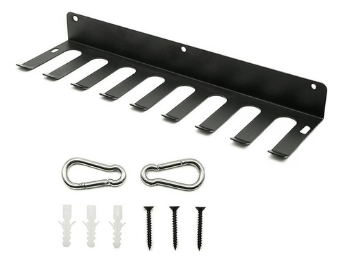 Soporte For Bates De Béisbol De Acero Montado En La Pared,