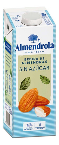 Almendrola Bebida De Almendras Sin Azucares 1 Litro