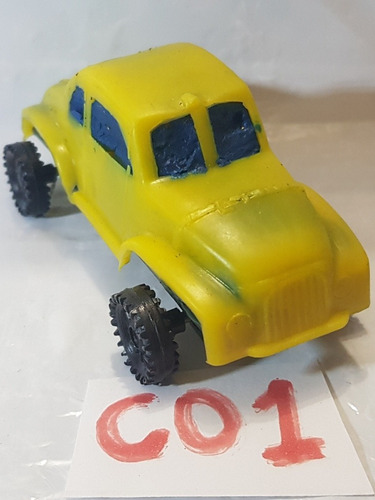 Rutero Auto Pequeo En Plastico Aos 80s 