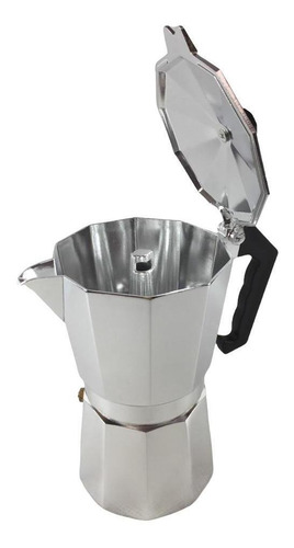 Imagem 6 de 6 de Cafeteira Italiana Aço Inox 450ml 9 Xicaras - Wincy K4765