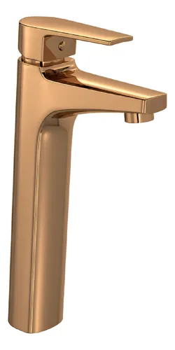 comprar Monocomando Mesa Bica Alta Level Deca Red Gold 2885.gl26.rd