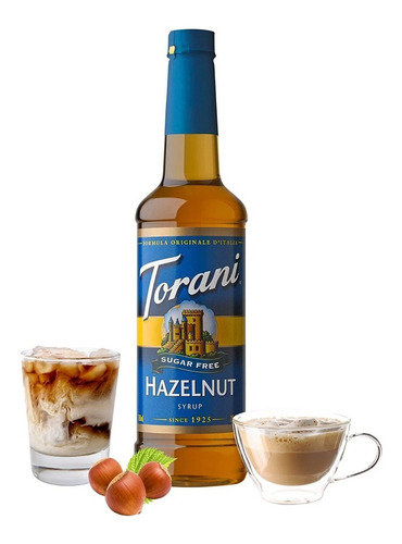 Jarabe De Avellana Original Italia Torani Sugar Free Syrup