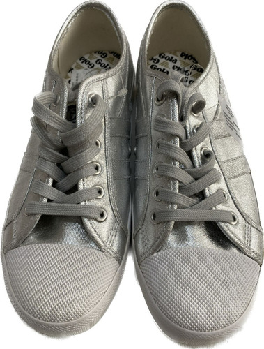 Zapatillas Gola Coaster Metallic Cla029 100% Original Tenis