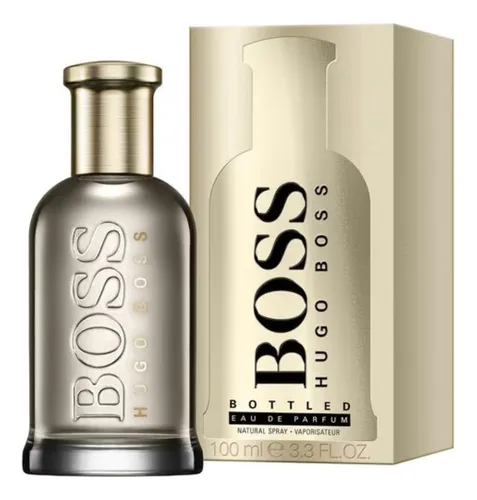 Perfume para hombre Hugo Boss Hugo Boss Bottled EDP, 100 ml, fragancia Fougere Intense EDP 100 ml para hombre