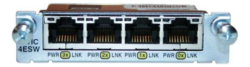 Kit 4 Modulo De 4 Portas Cisco Fast Ethernet Wic-4esw Com Nf