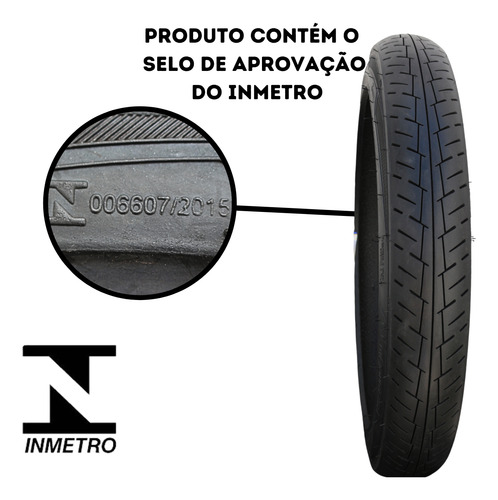 Kit Par Pneus Cg 125 150 160 Factor Ks Es Tras + Diant City