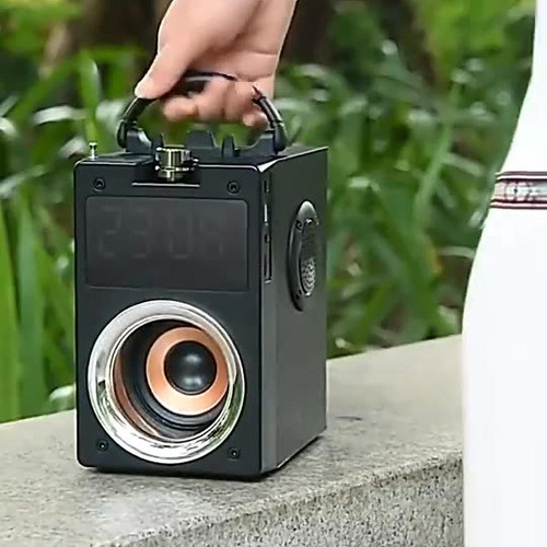 Altavoz Bluetooth De Alta Potencia, Puerto Inalámbrico Y Sub