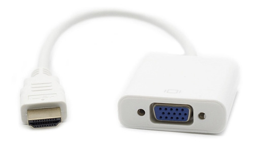 Cable Adaptador Hdmi A Vga Conversor Apto Notebook Pc Audio