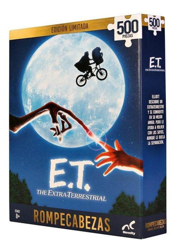 Et Extraterrestre Retro Spielberg Rompecabezas 500pz Novelty