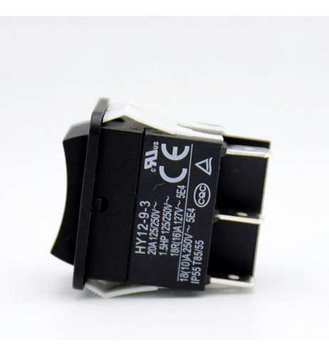 Interruptor Basculante, Oscilante Eléctrico Industrial Hy12-