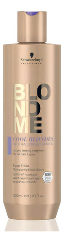  Blondme Shampoo Cool Para Rubios Fríos - 300ml