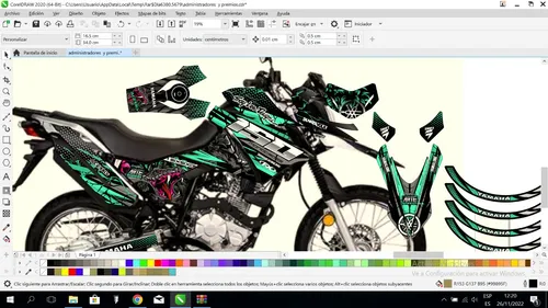 Venta De Calcomanías Personalizada Xtz150
