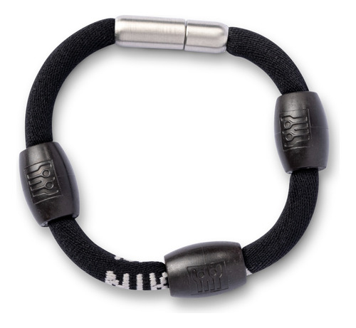 Nikken Kenko Fashion Powerband Brazalete Negro 19-22 Cm