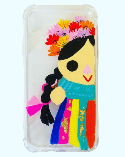 Imagen 2 de 8 de Funda Carcasa Pintada A Mano Personalizada Varios Modelos