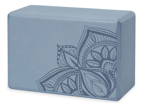 Bloco de ioga Gaiam - Suporte de látex - Superfície antiderrapante