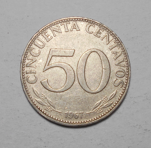 Bolivia Muy Lindos 50 Centavos 1967 - Llama - Km#190