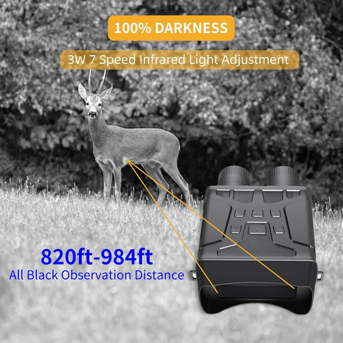 Gafas De Visión Nocturna, Binoculares Infrarrojos Digi