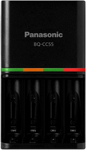 Panasonic Eneloop Pro Cargador Rápido De 4 Horas Con 4 Luces