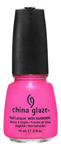 Geláze Esmalte Para Uñas China Glaze Hang-ten Toes 14ml Color Rosa Chicle