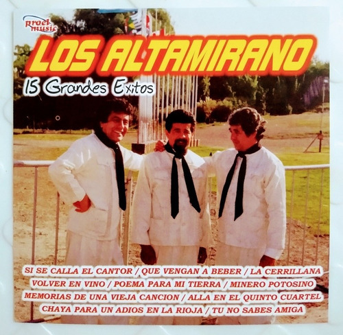 Los Altamirano Cd Nuevo Original  15 Grandes Éxitos Vol.  