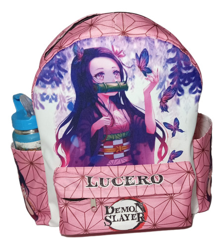 Mochila Nezuko Escolar Demon Slayer Nesuko Con O Sin Nombre