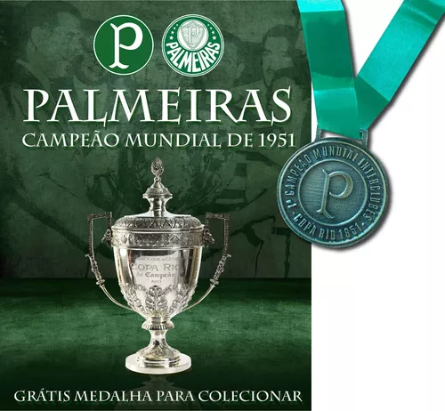 Camisa Palmeiras Retro 1951 Campeão Mundial - Masculino - Olden Sports