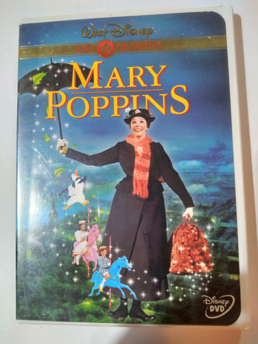 Mary Poppins. Dvd Original Usado. Qqd.