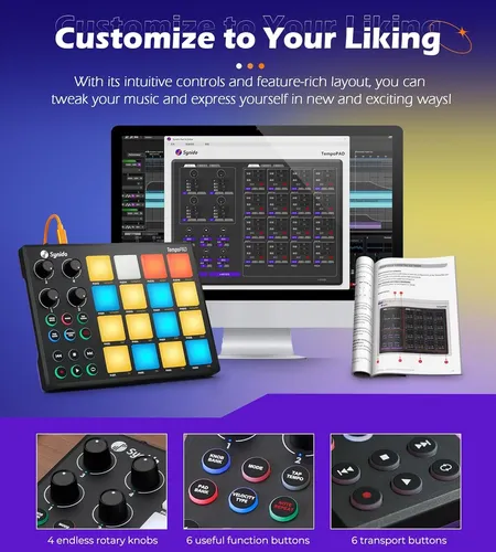 Máquina Beat Maker Para Producción Musical