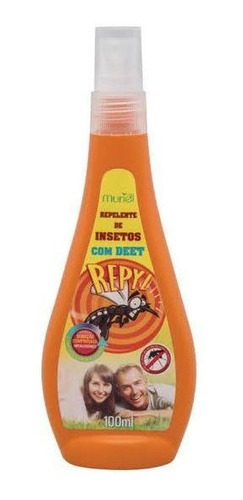 Repelente De Insetos Com Deet Repyl Muriel 100ml