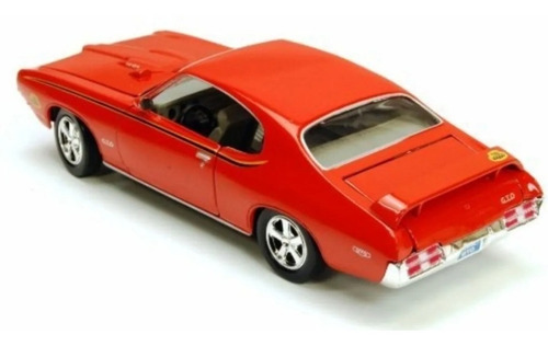1969 Pontiac Gto Judge Naranja Motormax Escala 1:24