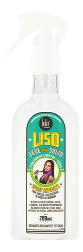 Spray Antifrizz Liso, Leve and Solto De 200ml Lola Cosmetics