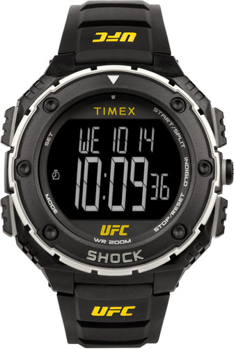 Reloj Timex Ufc Shock De Gran Tamaño Para Hombre De 50 Mm - 