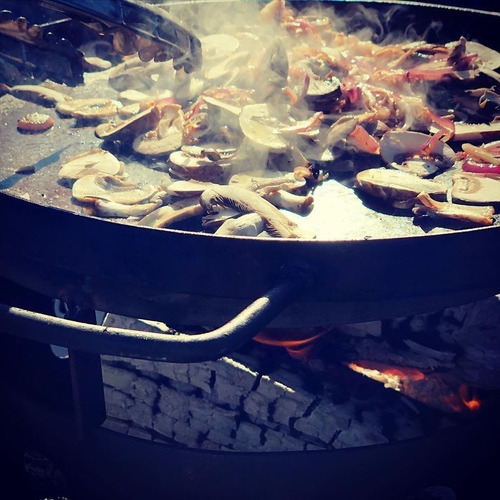 Tapa Bifera Grande Para Disco De Arado Paellera Olla Etc. 56cm Para Cocinar Nicstore