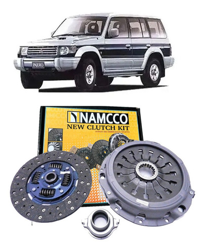 Kit Embreagem Plato Disco Rolamento Pajero 2.8 Diesel 