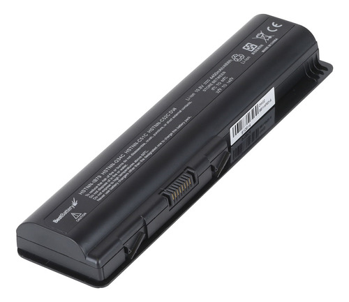 Bateria Para Notebook Compaq Presario Cq40-611br - Capacidad Bateria Preto