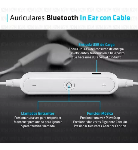 Auriculares Bluetooth o Cable