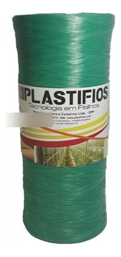 Fitilho Multiuso Verde 4mm Rolo 2000 Mts - Agri Plastic