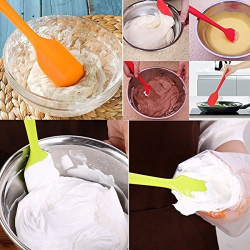 Espatula De Silicona Moacc Goma Flexible Antiadherente Resi