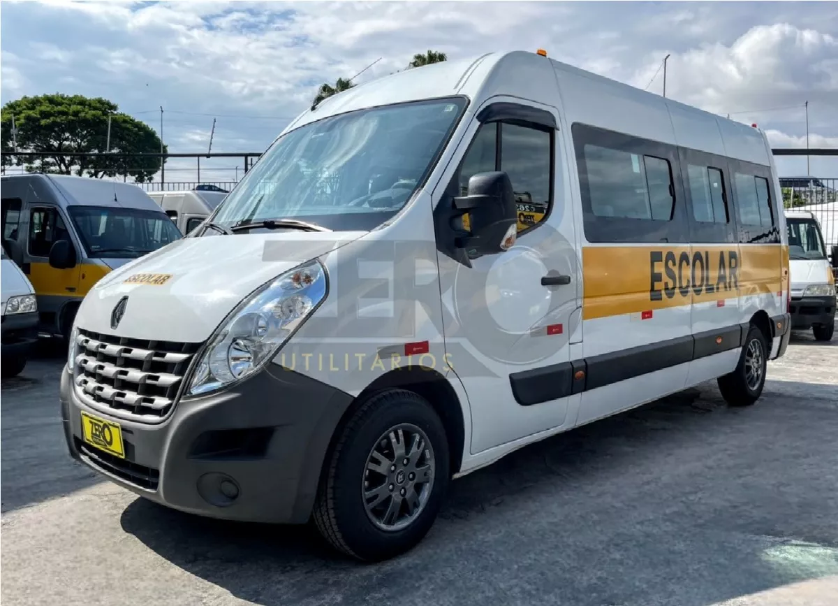 Renault Master L3h2 2020 Escolar 20 Lugares Com Ar Frontal