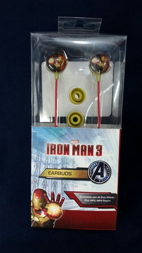 Audifonos Iron Man 3 Plug 3.5 