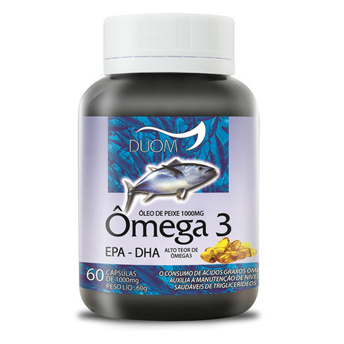 Óleo De Peixe (ômega 3) 60cps 1000mg Duom