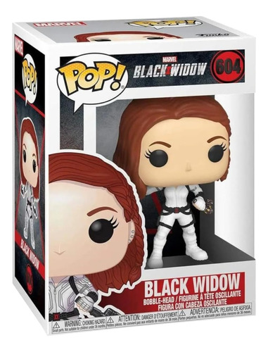 Funko Pop Marvel: Black Widow White Suit