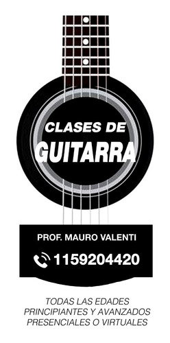 Imagen 3 de 3 de Clases De Guitarra Presenciales - Olivos