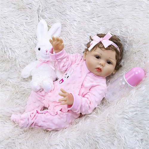 Bebé Muñeca Realista Reborn 100% Silicona 47cm 980 Bestoys