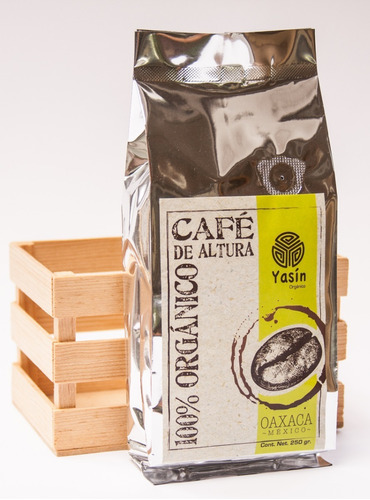 Café Orgánico De Altura En Grano - 250 Gr.