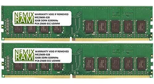 Memoria Ram Server 64gb 2x32gb Ddr4 3200 Mhz Dimm Nemix Me25